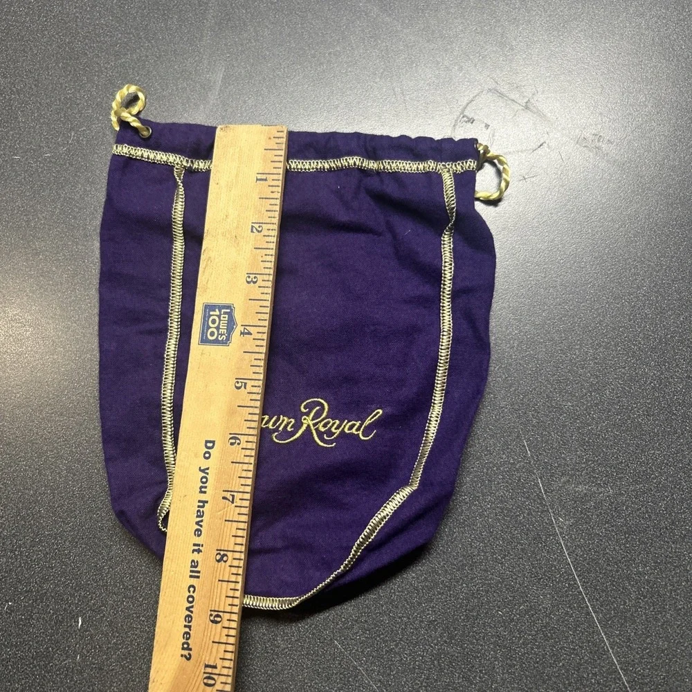 Medium Purple Crown Royale Drawstring Bag 9